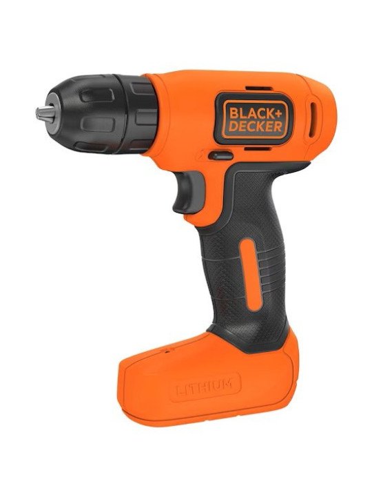 Akumuliatorinis Gręžtuvas - Suktuvas, 7.2V BDCD8-QW, Integruotas Akumuliatorius 1,5 AH, Black&Decker
