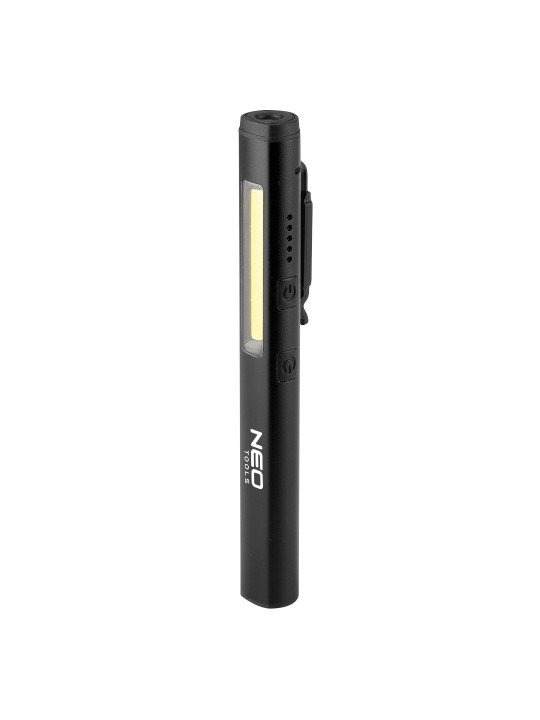 Apžiūros lempa 450 lm COB LED + lazeris + UV + žibintuvėlis 4 viename