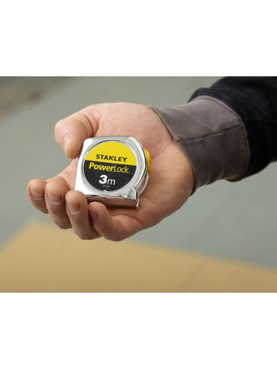 Rulėtė „Powerlock“ 3m Stanley 0-33-238