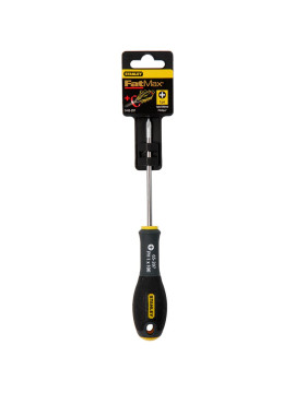 Atsuktuvas kryžminis FATMAX PH1 X 100mm (0-65-207) - Atsuktuvas kryžminis FATMAX PH1 X 100mm Stanley FATMAX 0-65-207 (0-65-207) - Atsuktuvas kryžminis FATMAX PH1 X 100mm Stanley FATMAX 0-65-207 (0-65-207) - Platėjančios minkštos rankenos ir lygūs išgaubti