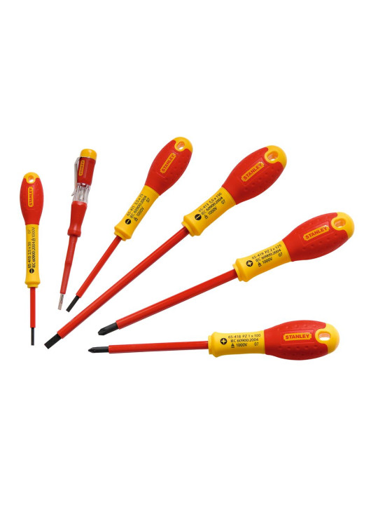 Atsuktuvų rinkinys elektrikui 6vnt. Stanley  0-65-443