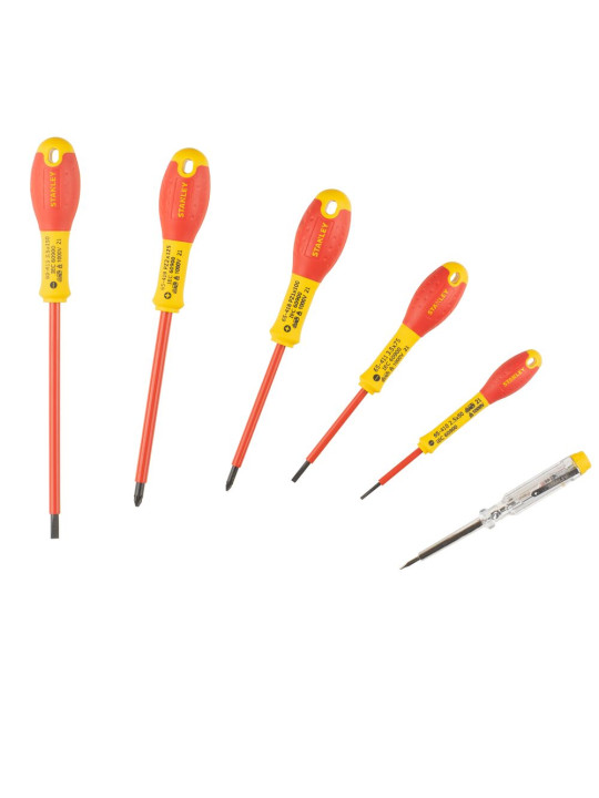 Atsuktuvų rinkinys elektrikui 6vnt. Stanley  0-65-443