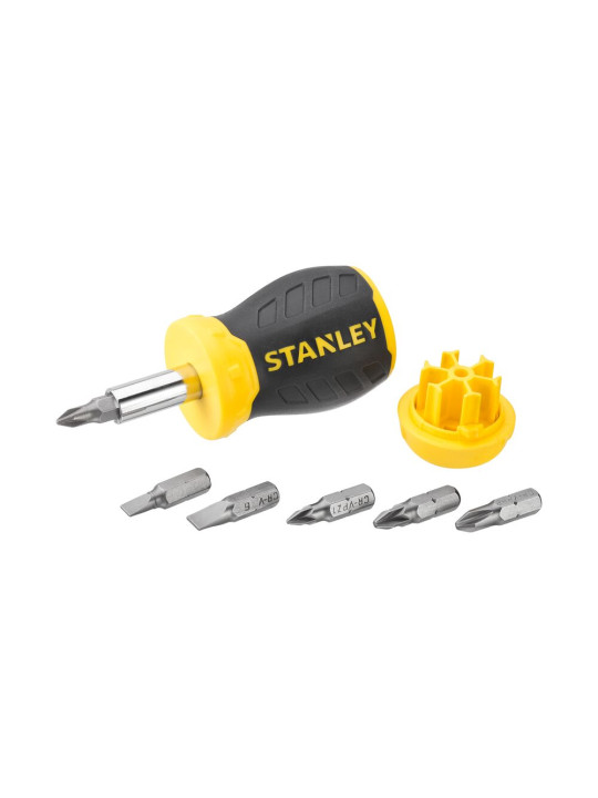 Atsuktuvas su keičiamais antgaliais 7vnt Stanley 0-66-357