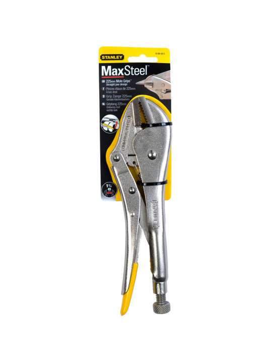 Tiesios užspaudimo replės STANLEY, 228 mm (9”)   0-84-811