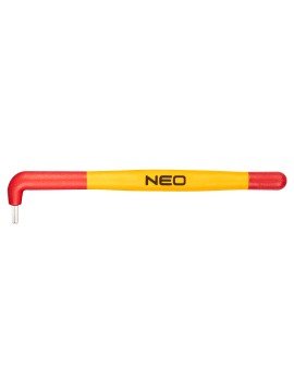 Hex Raktas 3mm 1000V - BUSHex Raktas 3mm 1000V - Hex key size 3mm, certified for 1000V, CrV steel NEO hex key (ref.Hex Raktas 3mm 1000V - NEO hex key (ref.Hex Raktas 3mm 1000V (01-171) - NEO hex key (ref.