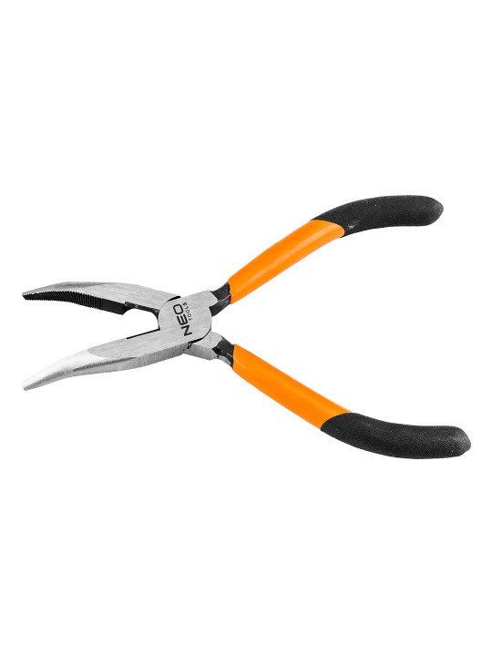 Išlenktos pailgos replės 160 mm