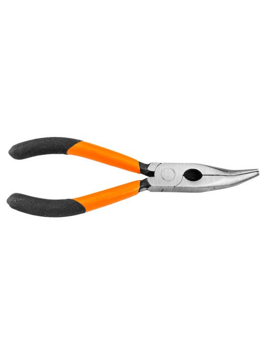 Išlenktos pailgos replės 160 mm