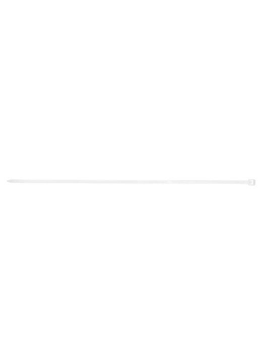 Plastikiniai dirželiai 3.6mm x 300 mm, white, 100pc