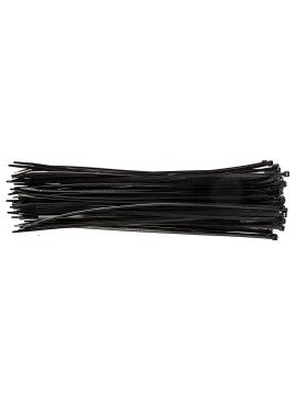Plastikiniai dirželiai 4,8mm x 370 mm, black, 75pc - NEO cable ties (ref.Plastikiniai dirželiai 4,8mm x 370 mm, black, 75pc (01-612) - NEO cable ties (ref.