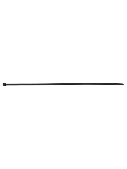 EXTREME plastikiniai užveržimo - tvirtinimo dirželiai 3,6 × 150 mm, juodi, 100 vnt.