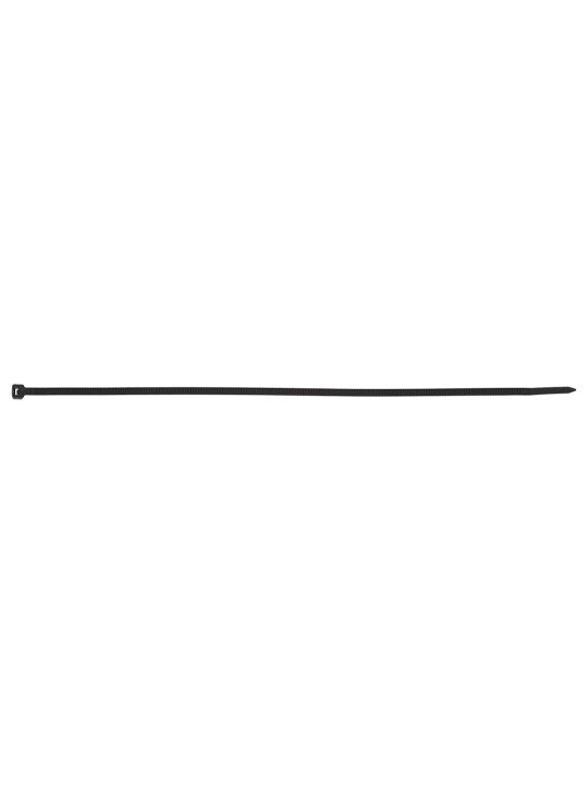 EXTREME plastikiniai užveržimo - tvirtinimo dirželiai 3,6 × 150 mm, juodi, 100 vnt.