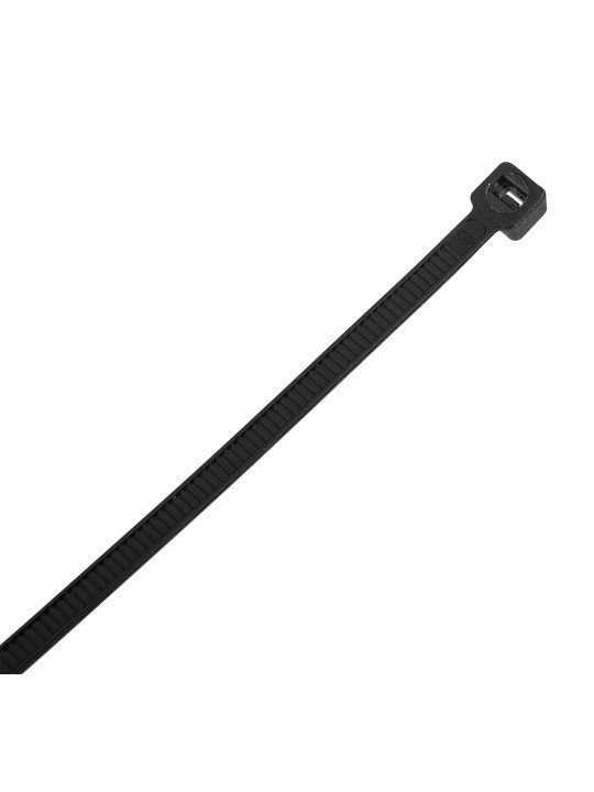 EXTREME plastikiniai užveržimo - tvirtinimo dirželiai 3,6 × 150 mm, juodi, 100 vnt.