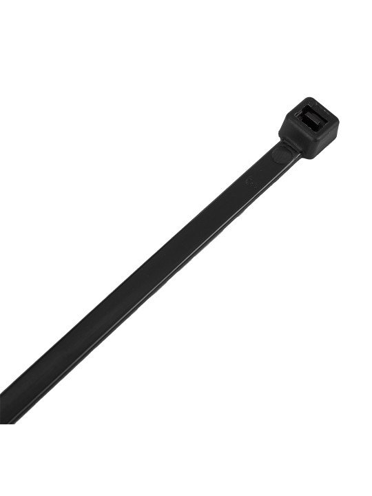 EXTREME plastikiniai užveržimo - tvirtinimo dirželiai 4,8 × 200 mm, juodi, 100 vnt.