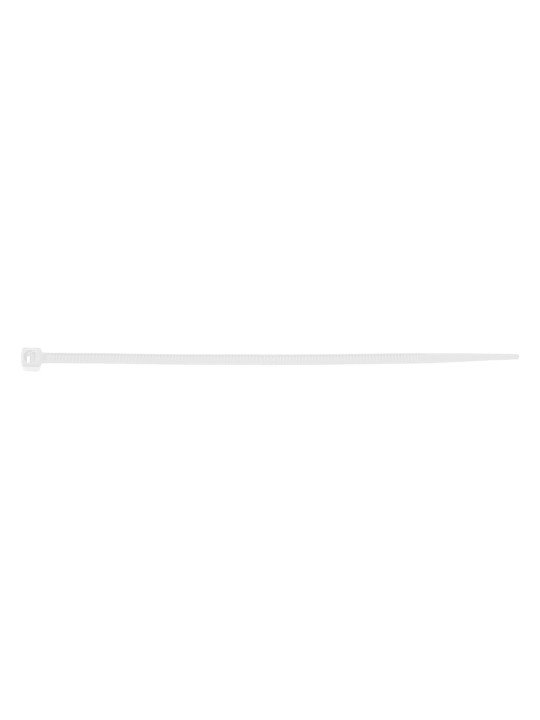EXTREME plastikiniai užveržimo - tvirtinimo dirželiai 2,5 × 100 mm, balti, 100 vnt.