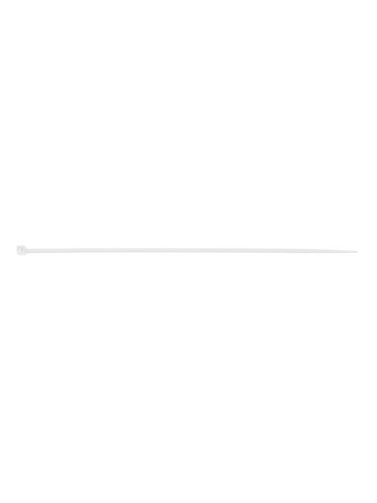 EXTREME plastikiniai užveržimo - tvirtinimo dirželiai 2,5 × 200 mm, balti, 20 vnt.