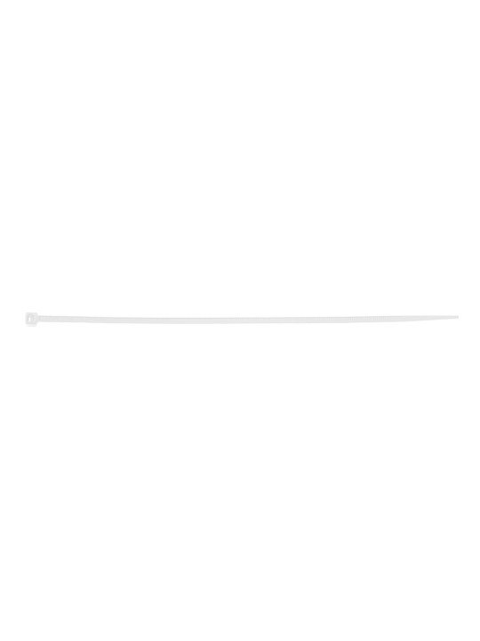 EXTREME plastikiniai užveržimo - tvirtinimo dirželiai 2,5 × 200 mm, balti, 20 vnt.