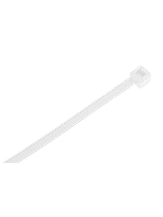 EXTREME plastikiniai užveržimo - tvirtinimo dirželiai 2,5 × 200 mm, balti, 20 vnt.