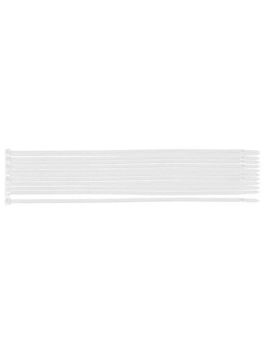 EXTREME plastikiniai užveržimo - tvirtinimo dirželiai 3,6 × 150 mm, balti, 20 vnt.