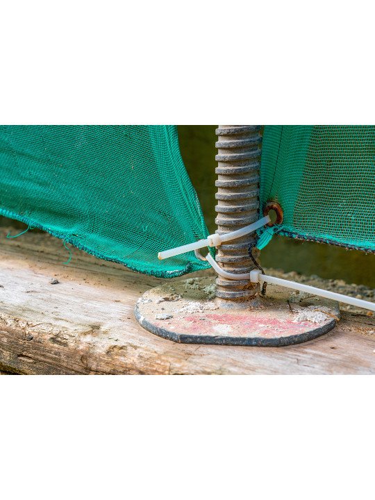 EXTREME plastikiniai užveržimo - tvirtinimo dirželiai 3,6 × 150 mm, balti, 100 vnt.