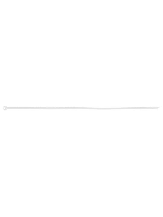 EXTREME plastikiniai užveržimo - tvirtinimo dirželiai 3,6 × 200 mm, balti, 20 vnt.