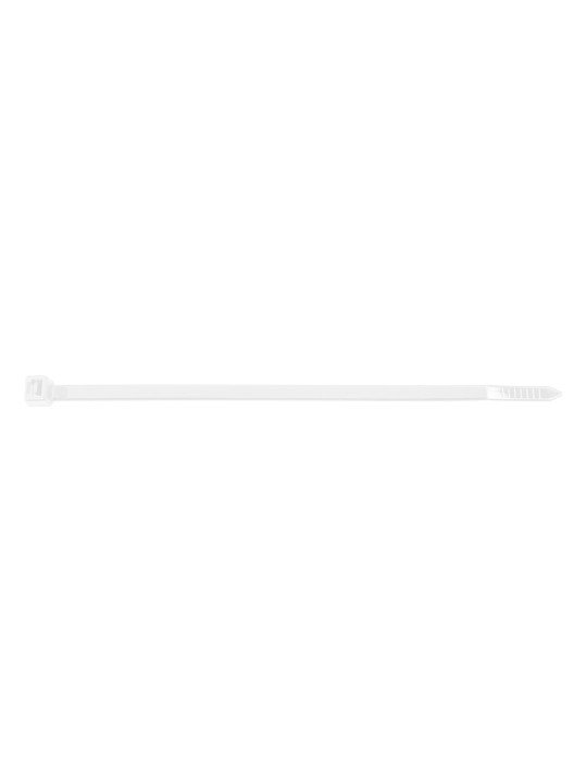 EXTREME plastikiniai užveržimo - tvirtinimo dirželiai 4,8 × 150 mm, balti, 100 vnt.