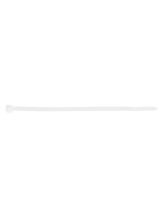 EXTREME plastikiniai užveržimo - tvirtinimo dirželiai 4,8 × 150 mm, balti, 100 vnt.