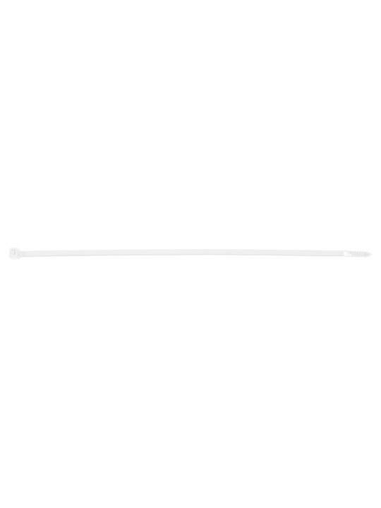 EXTREME plastikiniai užveržimo - tvirtinimo dirželiai 4,8 × 200 mm, balti, 20 vnt.