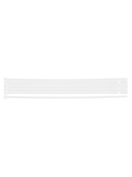 EXTREME plastikiniai užveržimo - tvirtinimo dirželiai 4,8 × 200 mm, balti, 20 vnt.