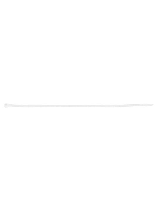 EXTREME plastikiniai užveržimo - tvirtinimo dirželiai 4,8 × 370 mm, balti, 50 vnt.