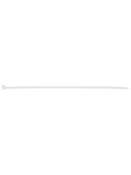 EXTREME plastikiniai užveržimo - tvirtinimo dirželiai  7,6 × 300 mm, balti, 50 vnt.