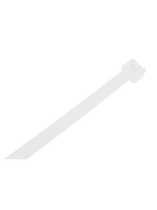 EXTREME plastikiniai užveržimo - tvirtinimo dirželiai 9,0 × 550 mm, balti, 50 vnt.