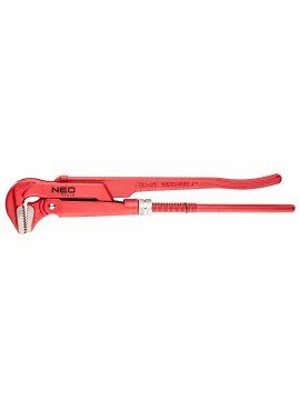 Santechninis raktas 90, 1 , CrV Line - NEO 90 pipe wrench is designed for undoing and tightening pipes and valves.Santechninis raktas 90, 1 , CrV Line (02-423) - NEO 90 pipe wrench is designed for undoing and tightening pipes and valves.
