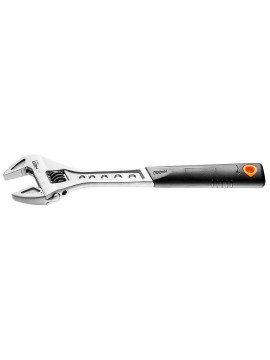 Reguliuojama raktas 12 , 300mm, (03-013) - NEO adjustable wrench is forged from durable chromium vanadium steel.