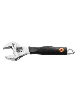 Reguliuojama raktas 150 mm, diapazonas 0-23 mm (03-027) - Adjustable wrench, CrV steel, 25 years warranty  Adjustable wrench, CrV steel, 25 years warranty