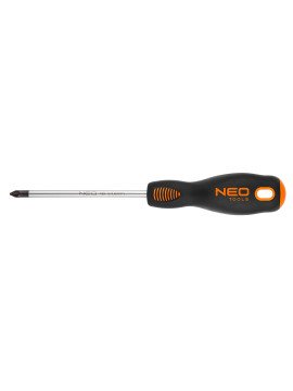 Atsuktuvas kryžminis  Pozidriv PZ1x100 mm., Neo - NEO PZ screwdriver.Atsuktuvas kryžminis  Pozidriv PZ1x100 mm., Neo (04-032) - NEO PZ screwdriver.