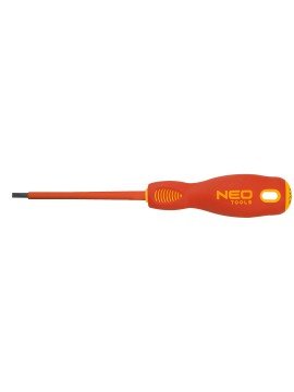 Atsuktuvas plokščias, 4.0 x 100mm., 1000V, Neo - NEO 1000V flathead screwdriver (ref.Atsuktuvas plokščias, 4.0 x 100mm., 1000V, Neo (04-053) - NEO 1000V flathead screwdriver (ref.