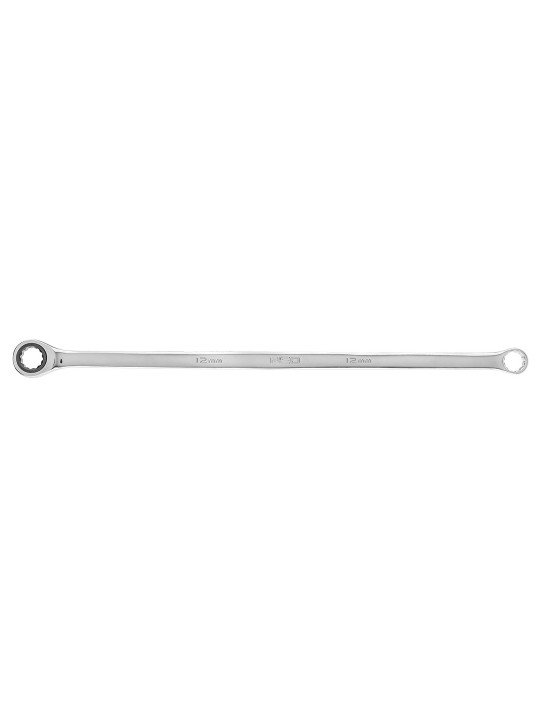 Dvipusis raktas, su terkšle, ilgas,  13 mm