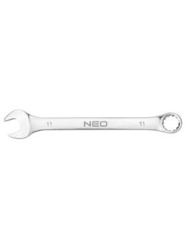 Raktas plokščias - kilpinis 11 x 150 mm - NEO combination spanner manufactured in accordance with DIN 3113.Raktas plokščias - kilpinis 11 x 150 mm (09-655) - NEO combination spanner manufactured in accordance with DIN 3113.