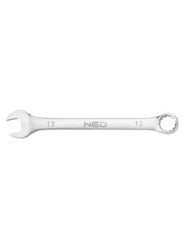 Raktas plokščias - kilpinis 13 x 170 mm - NEO combination spanner manufactured in accordance with DIN 3113.Raktas plokščias - kilpinis 13 x 170 mm (09-657) - NEO combination spanner manufactured in accordance with DIN 3113.