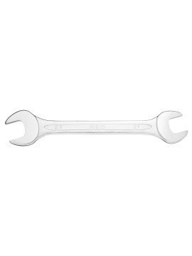 Raktas plokščias , 21x23mm - BUSRaktas plokščias , 21x23mm - NEO double open end spanner manufactured in accordance with DIN 3110.Raktas plokščias , 21x23mm (09-821) - NEO double open end spanner manufactured in accordance with DIN 3110.