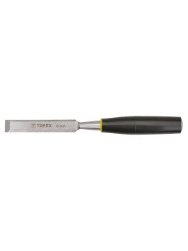 Kaltas 18 mm su  plastmasine  rankena (09A118) - TOPEX staliaus kaltas skirtas medienai apdirbti.