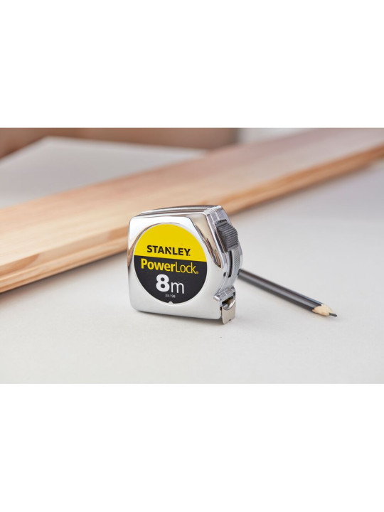 Rulėtė „Powerlock“ 8m Stanley 1-33-198