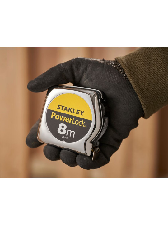Rulėtė „Powerlock“ 8m Stanley 1-33-198