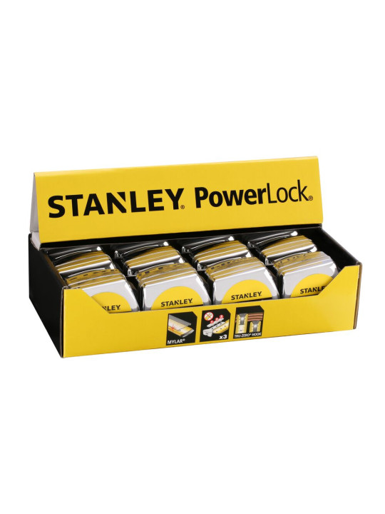 Rulėtė „Powerlock“ 8m Stanley 1-33-198