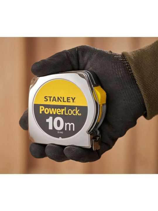 Rulėtė „Powerlock“ 10 m Stanley 1-33-442