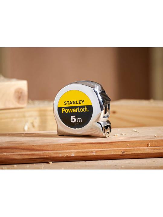 Rulėtė „MicroPowerlock“ 5m Stanley 1-33-552