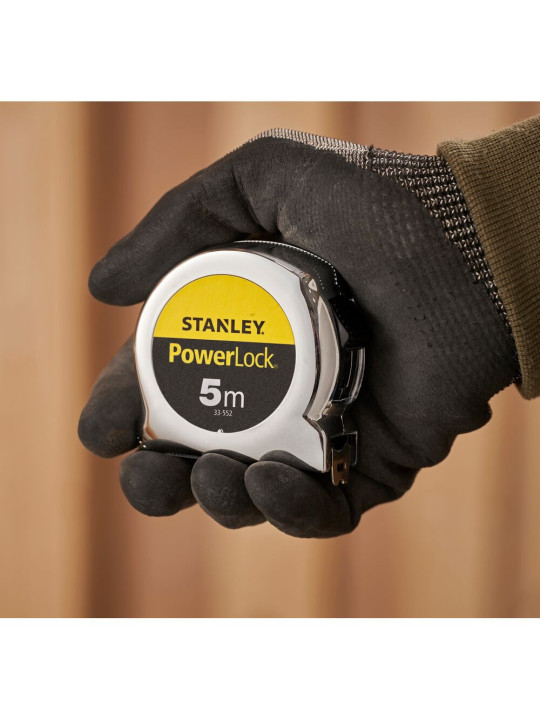 Rulėtė „MicroPowerlock“ 5m Stanley 1-33-552