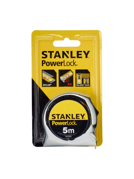 Rulėtė „MicroPowerlock“ 5m Stanley 1-33-552