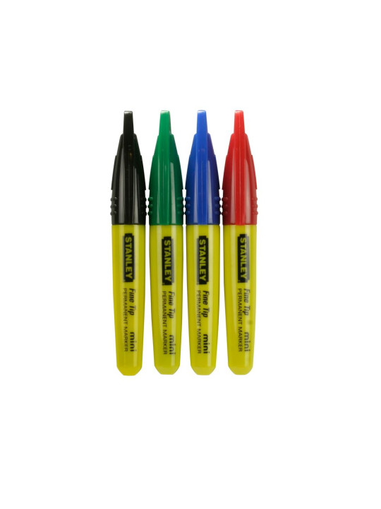 Markeris STANLEY, 9 cm, mėlyna/juoda/raudona  1-47-329