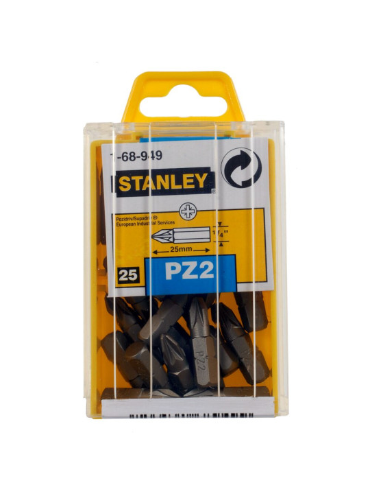 Antgalis kryžminis PZ2 25mm (25 vnt.) Stanley 1-68-949